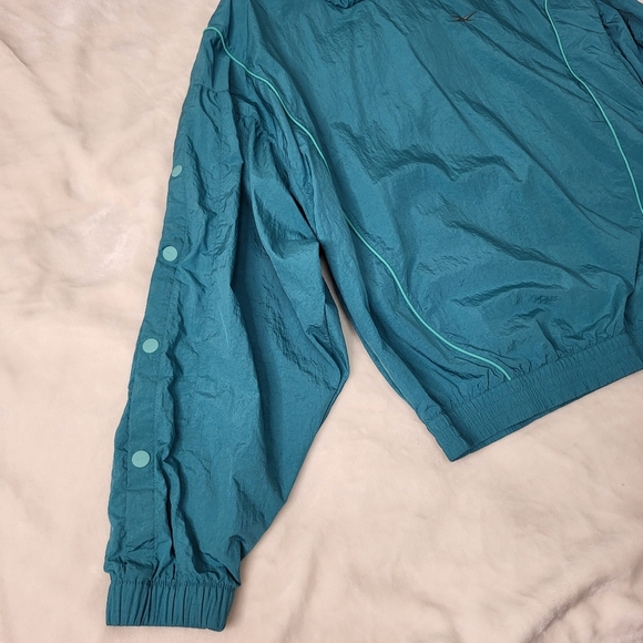 Reebok Teal Pullover Jacket Windbreaker. Size Small - Picture 5 of 12